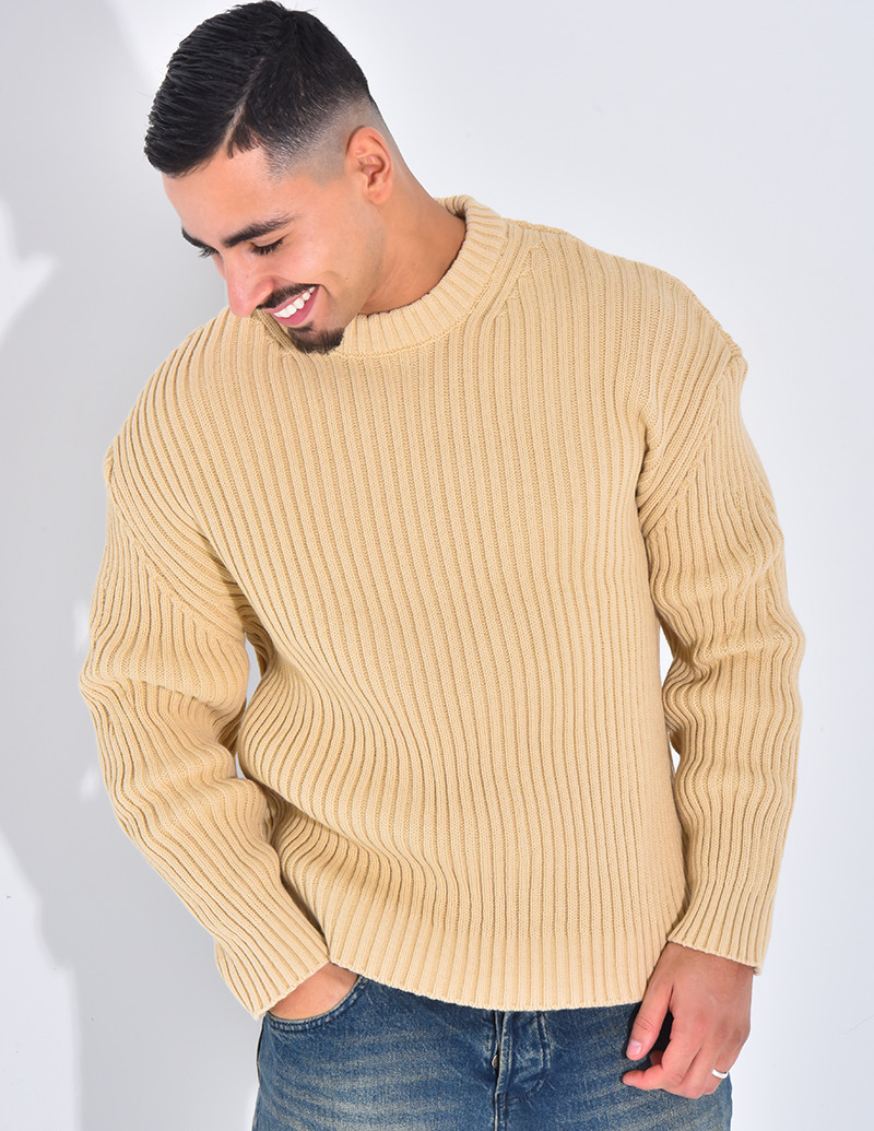 Pull épais uni