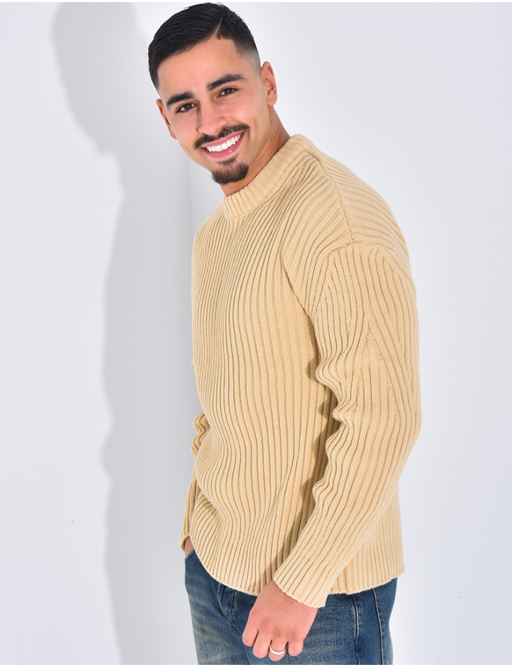 Pull épais uni