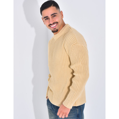 Pull épais uni