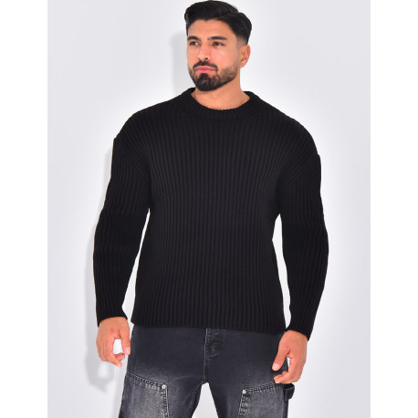 Pull épais uni