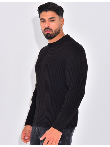 Pull épais uni