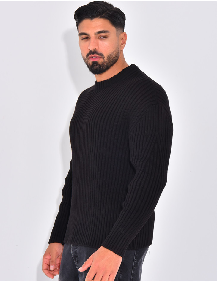 Pull épais uni