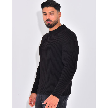 Pull épais uni