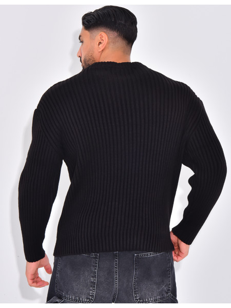 Pull épais uni