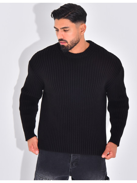 Pull épais uni