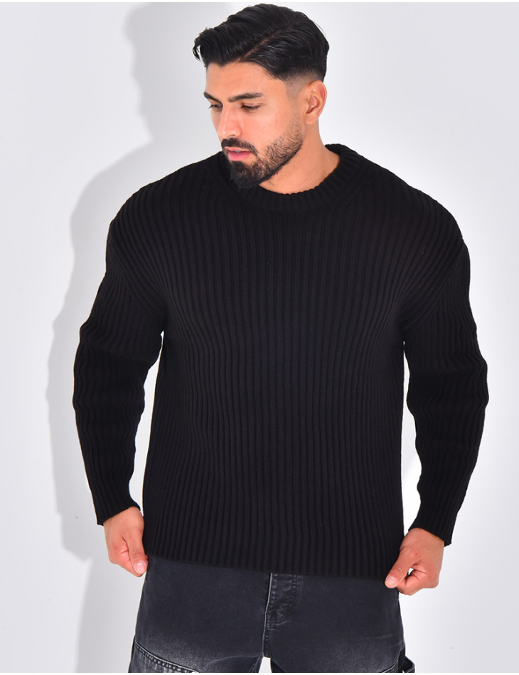 Pull épais uni