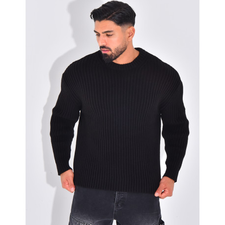 Pull épais uni