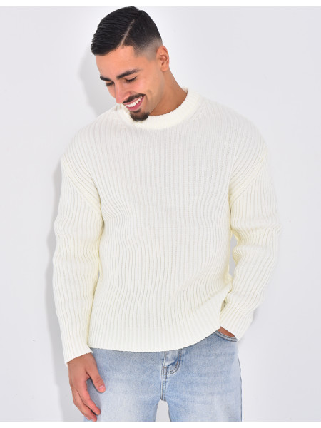 Pull épais uni