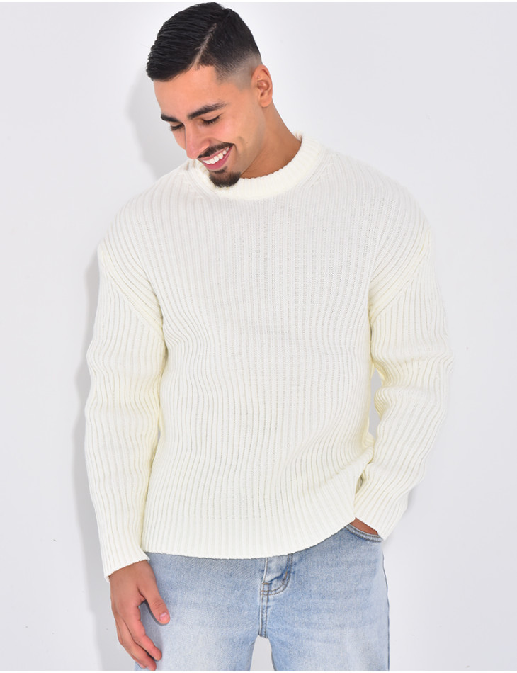 Pull épais uni