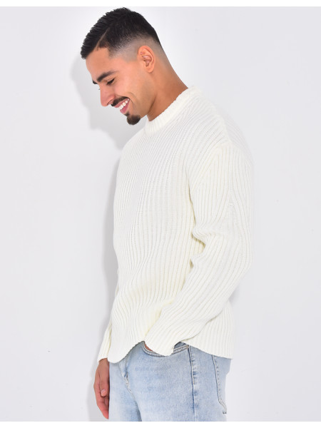 Pull épais uni