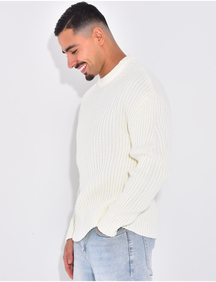 Pull épais uni