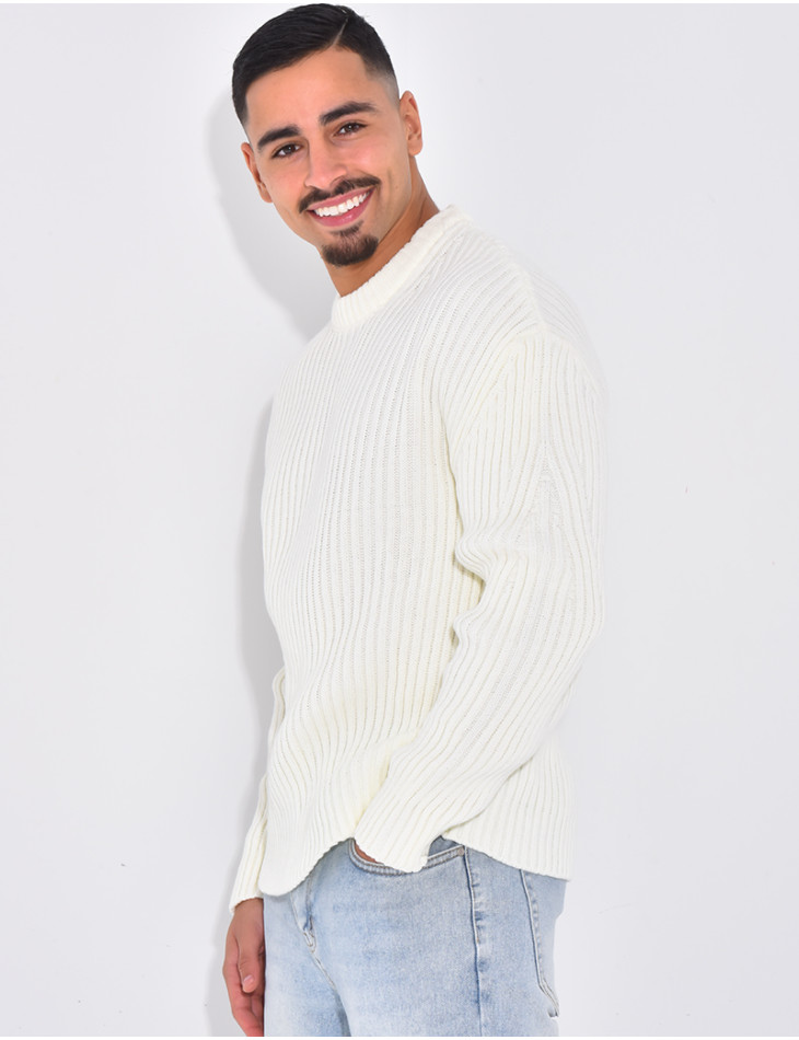 Pull épais uni