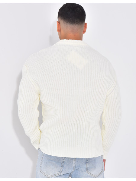 Pull épais uni
