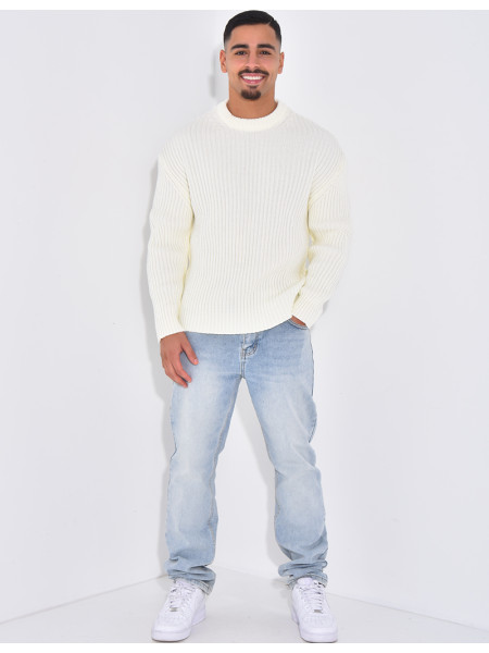 Pull épais uni