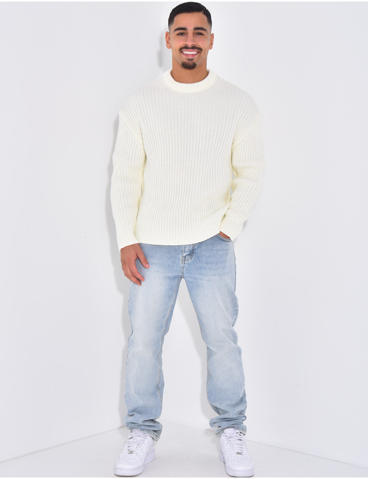 Pull épais uni