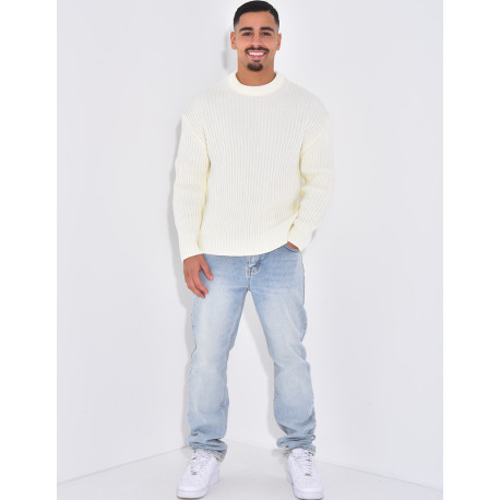 Pull épais uni