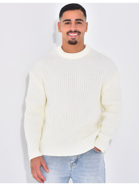 Pull épais uni