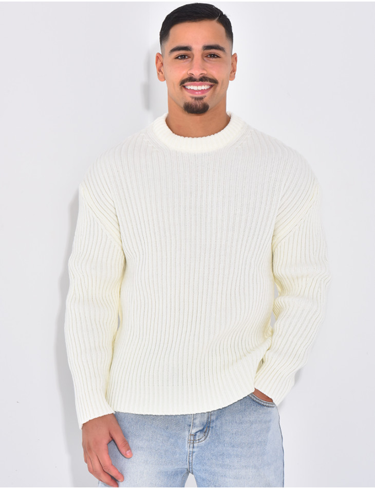 Pull épais uni