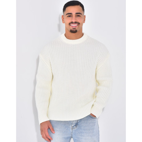 Pull épais uni