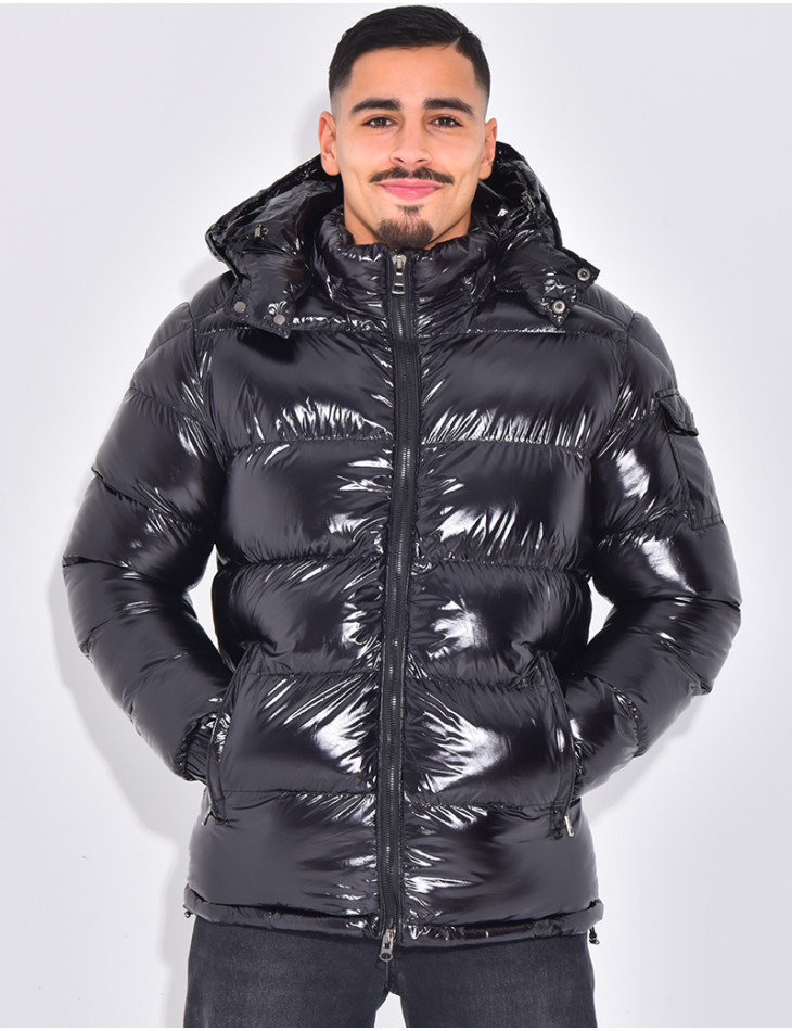 Doudoune matelassée en vinyl