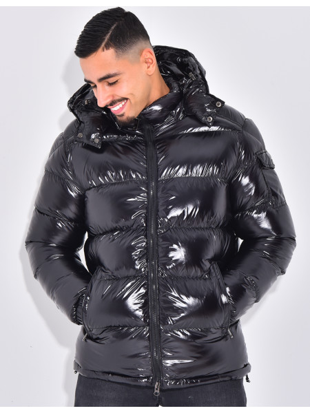 Doudoune matelassée en vinyl