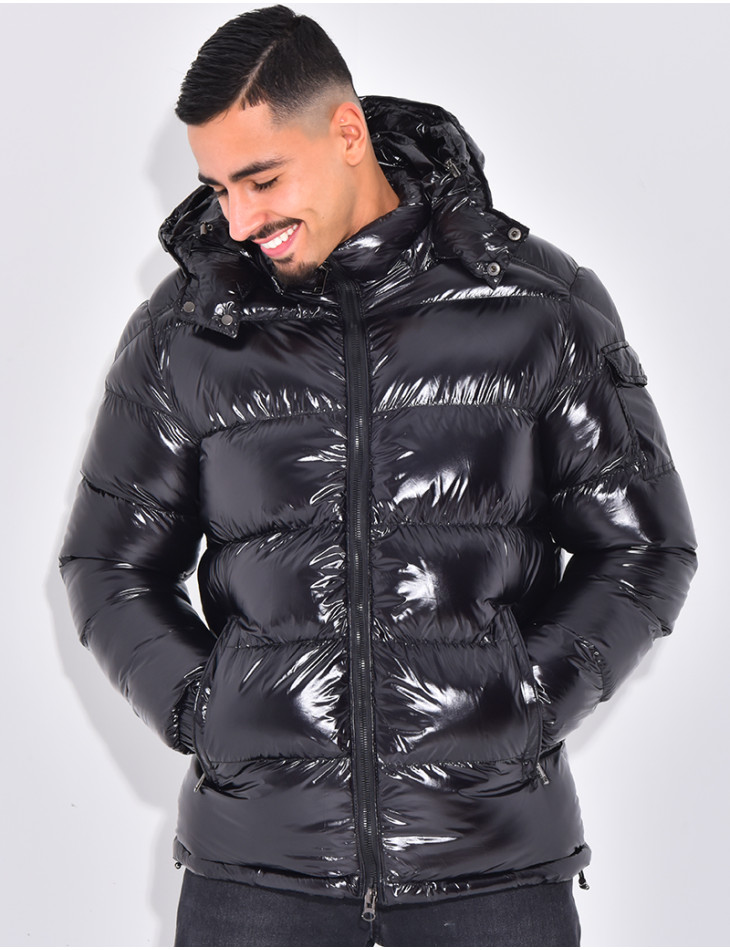 Doudoune matelassée en vinyl