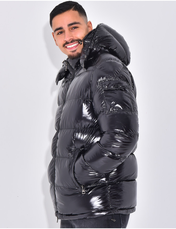 Doudoune matelassée en vinyl