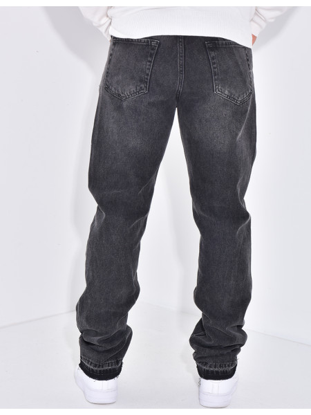 Jeans à fleurs