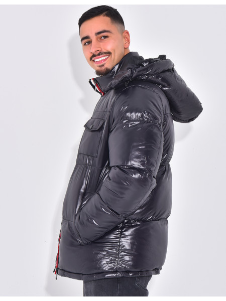 Doudoune matelassée en vinyl