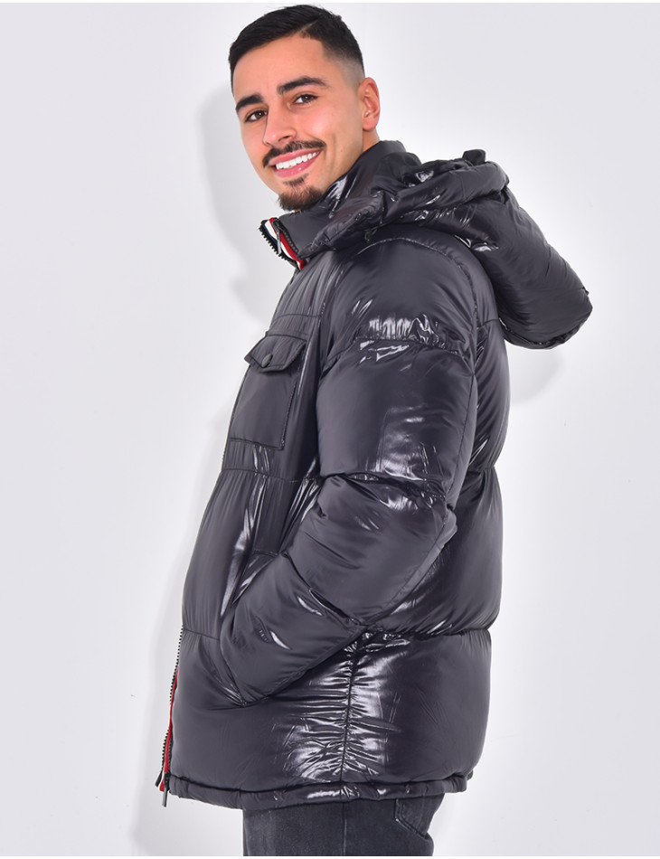 Doudoune matelassée en vinyl