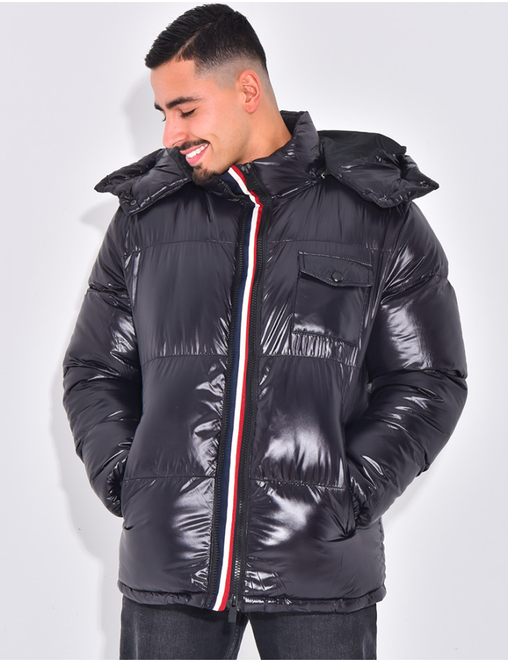 Doudoune matelassée en vinyl