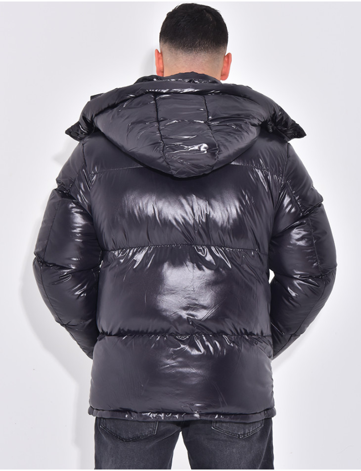 Doudoune matelassée en vinyl