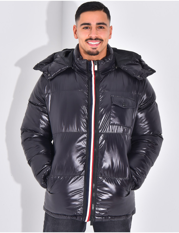 Doudoune matelassée en vinyl