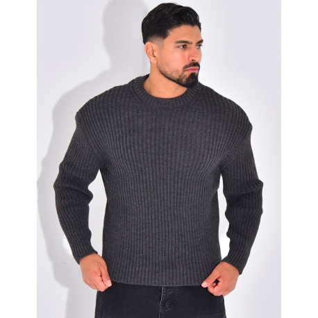 Pull épais uni