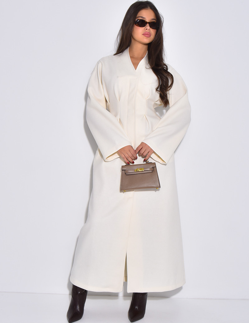 Manteau long et épais en...