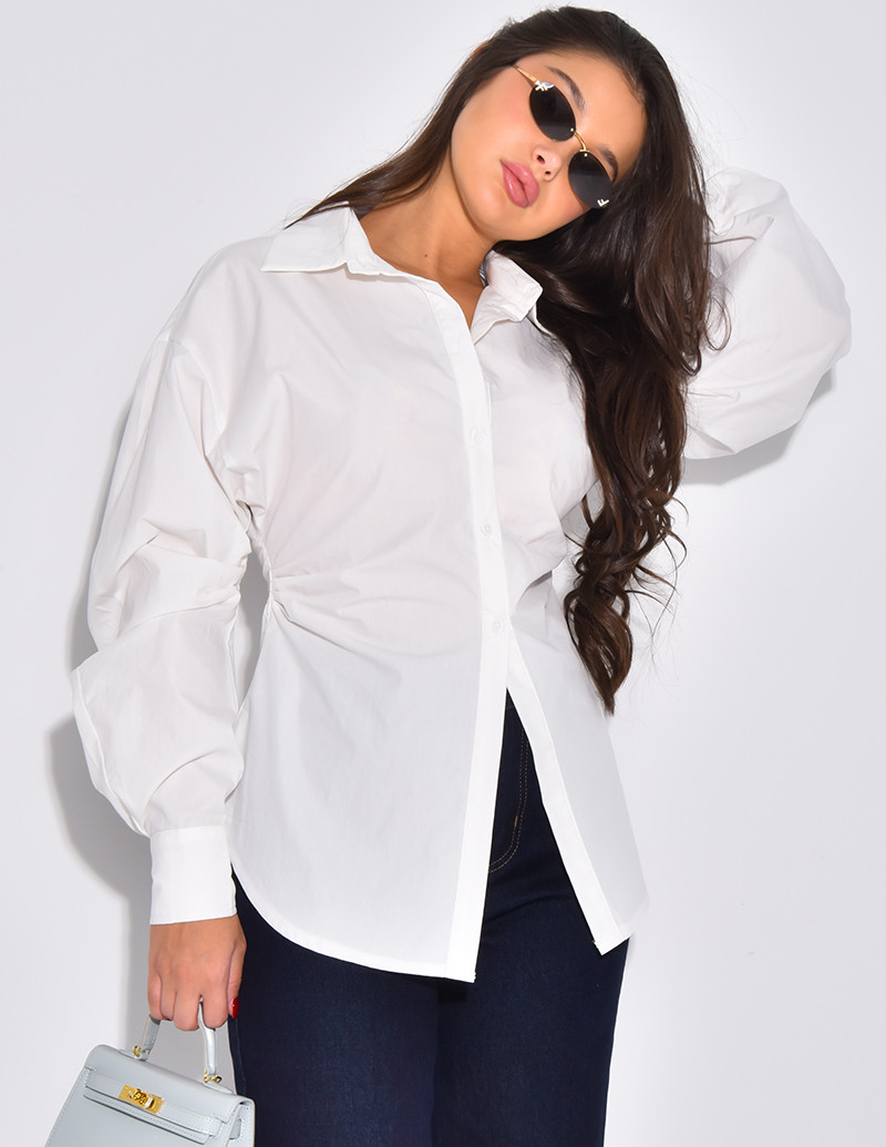 Chemise manches longues...