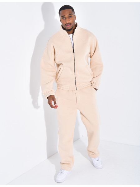 Ensemble de jogging pantalon et veste zippée