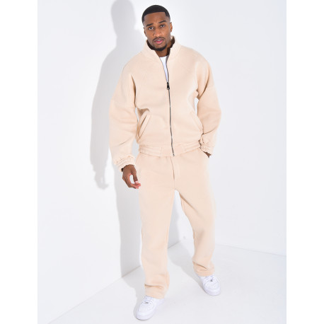 Ensemble de jogging pantalon et veste zippée