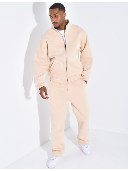 Ensemble de jogging pantalon et veste zippée