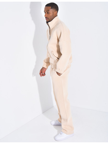 Ensemble de jogging pantalon et veste zippée
