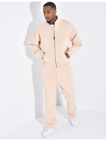 Ensemble de jogging pantalon et veste zippée