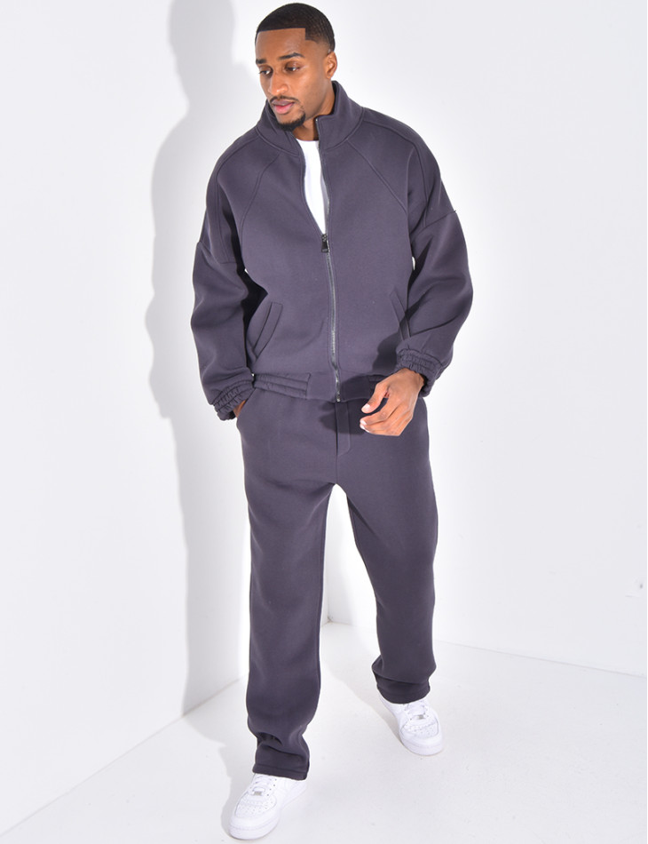 Ensemble de jogging pantalon et veste zippée