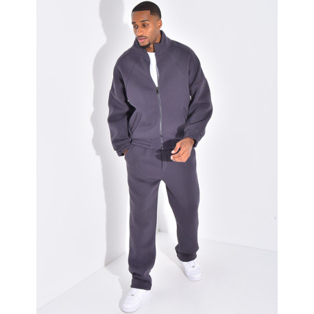 Ensemble de jogging pantalon et veste zippée