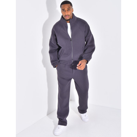 Ensemble de jogging pantalon et veste zippée