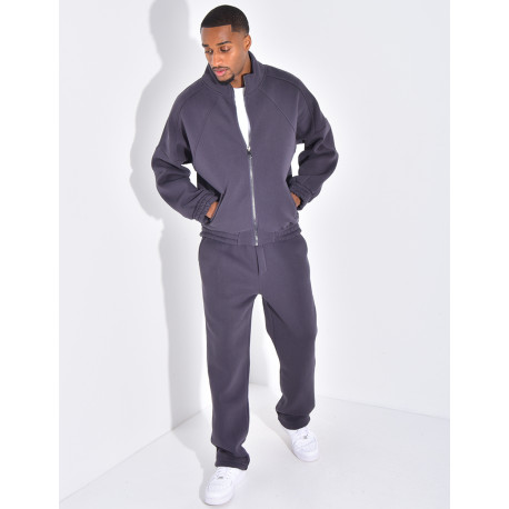 Ensemble de jogging pantalon et veste zippée