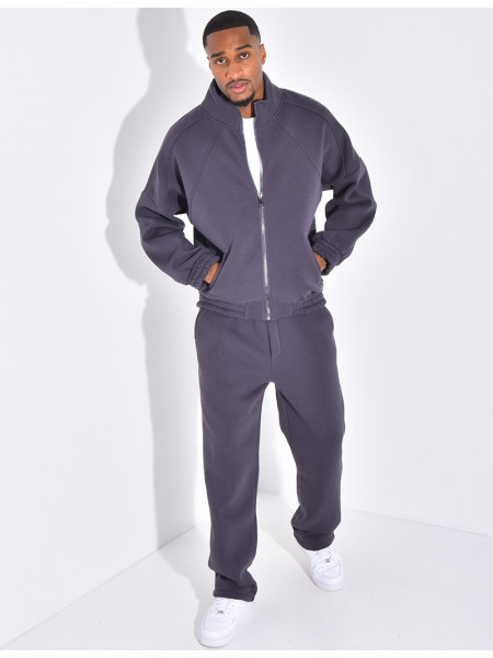 Ensemble de jogging pantalon et veste zippée