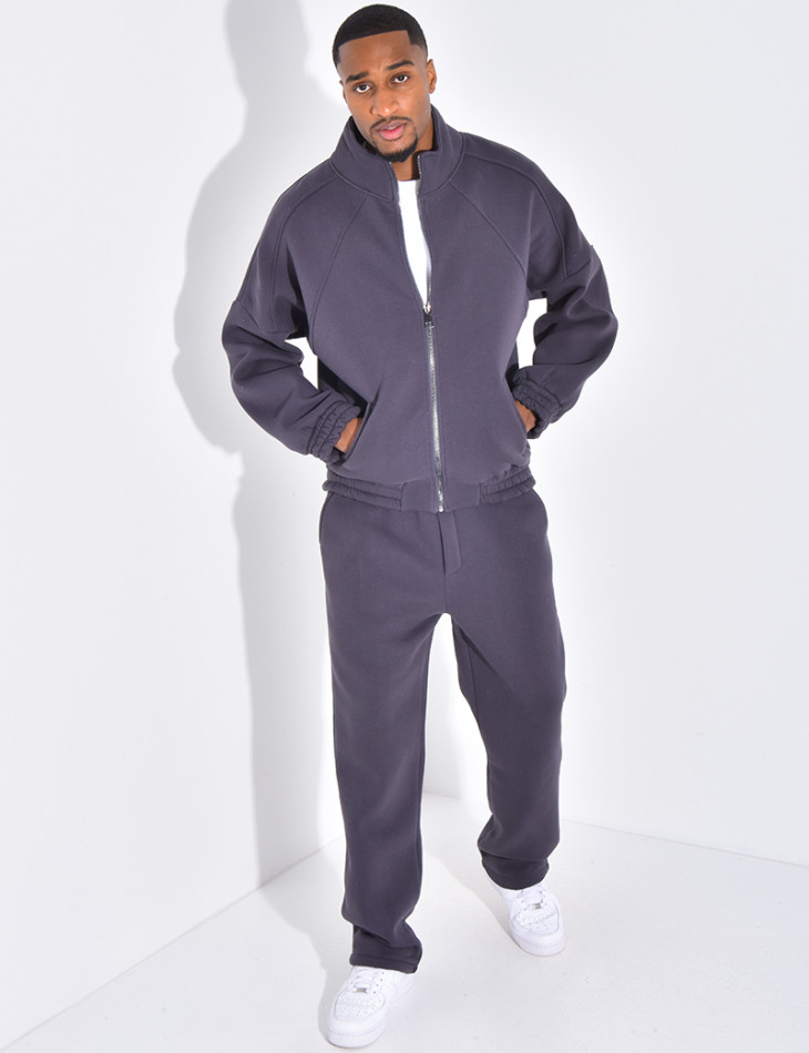 Ensemble de jogging pantalon et veste zippée