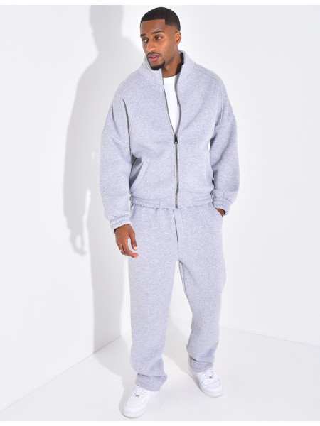 Ensemble de jogging pantalon et veste zippée