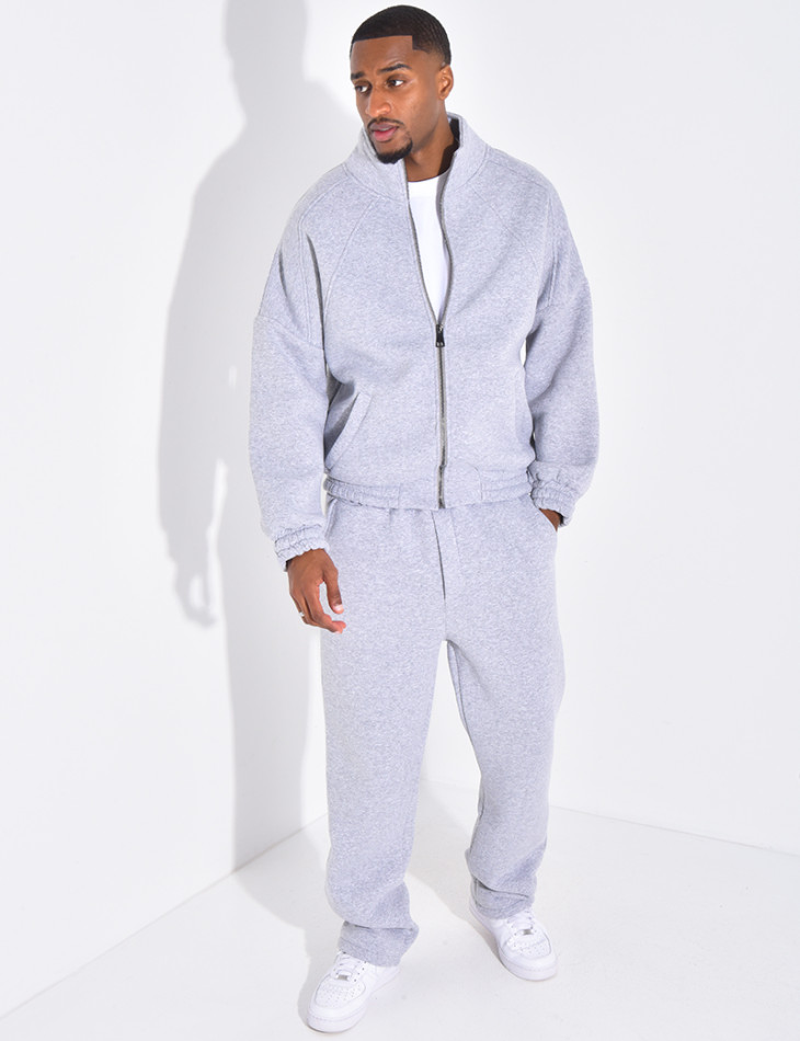 Ensemble de jogging pantalon et veste zippée