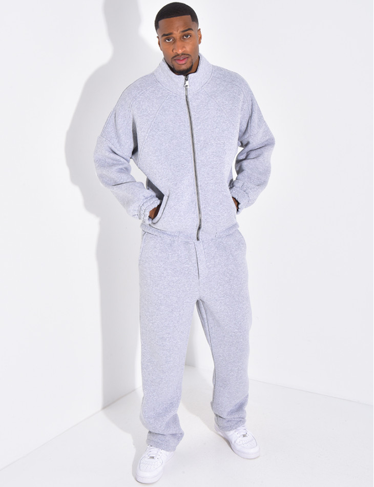 Ensemble de jogging pantalon et veste zippée